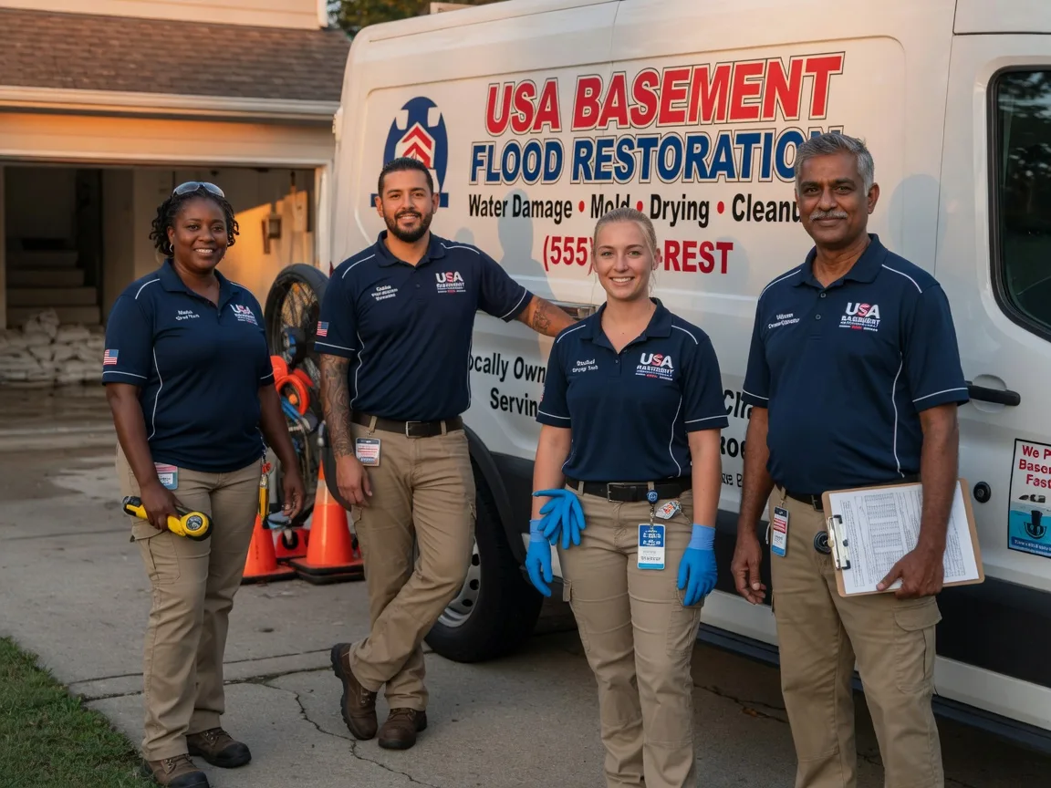 Basement Flood Cleanup company in Ellendale, ND