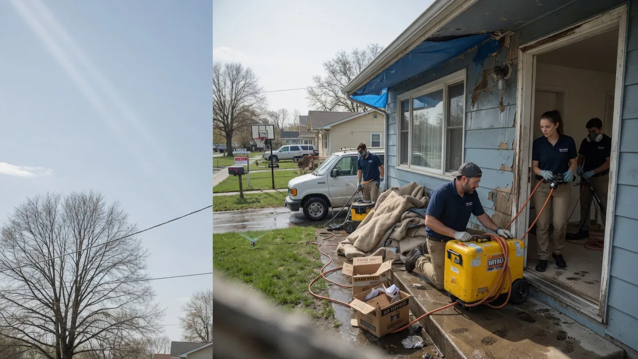 Basement Flood Cleanup in Ellendale, ND near me